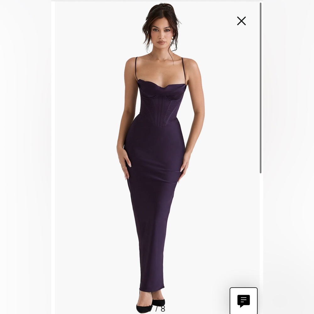 House of CB Purple Maxi Dress